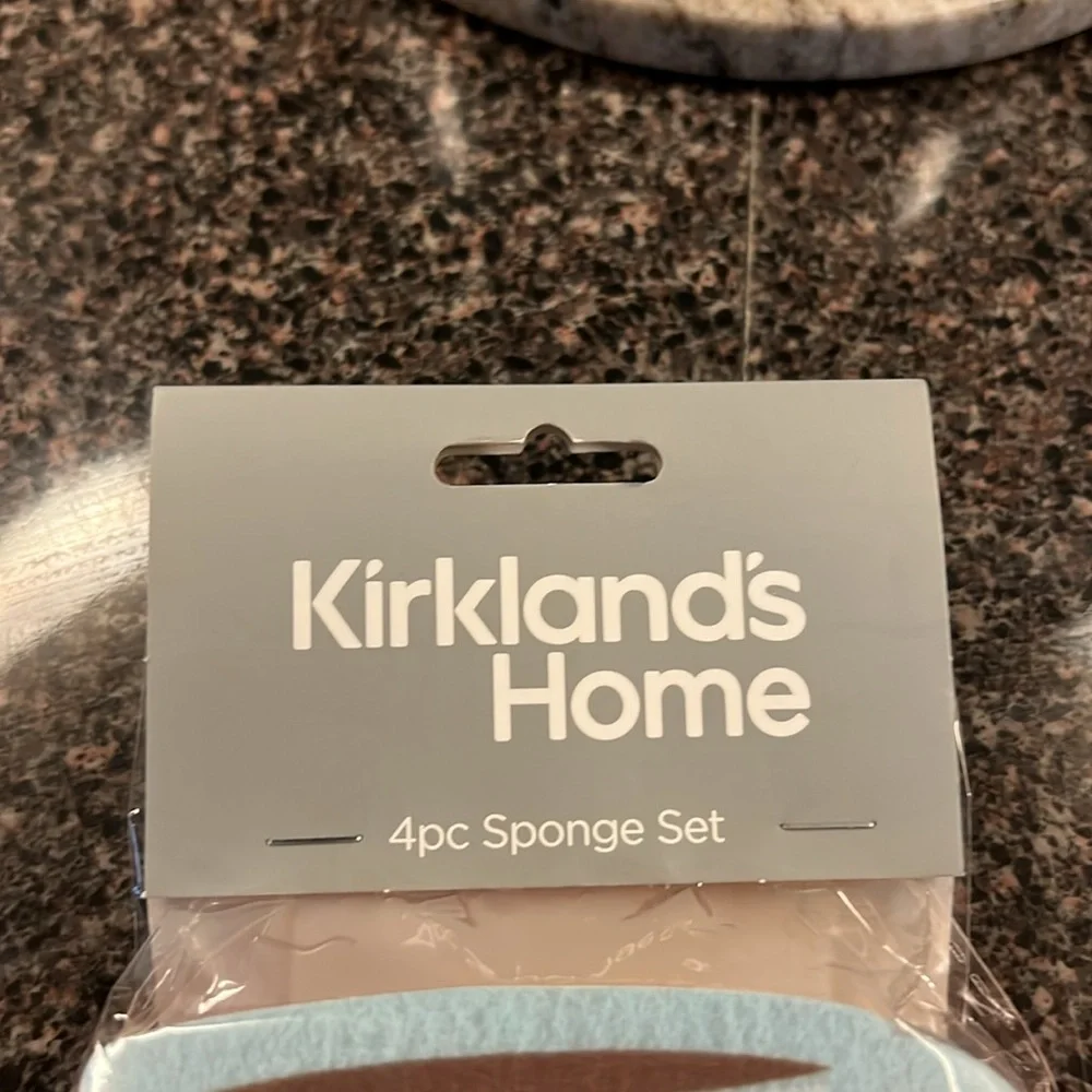 New in Packaging Four Piece Sponge Set